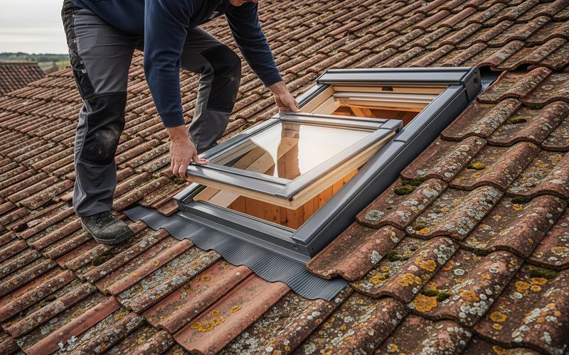 Pose de Velux Étampes