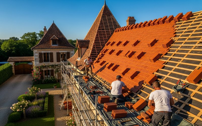 Rénovation toiture Étampes